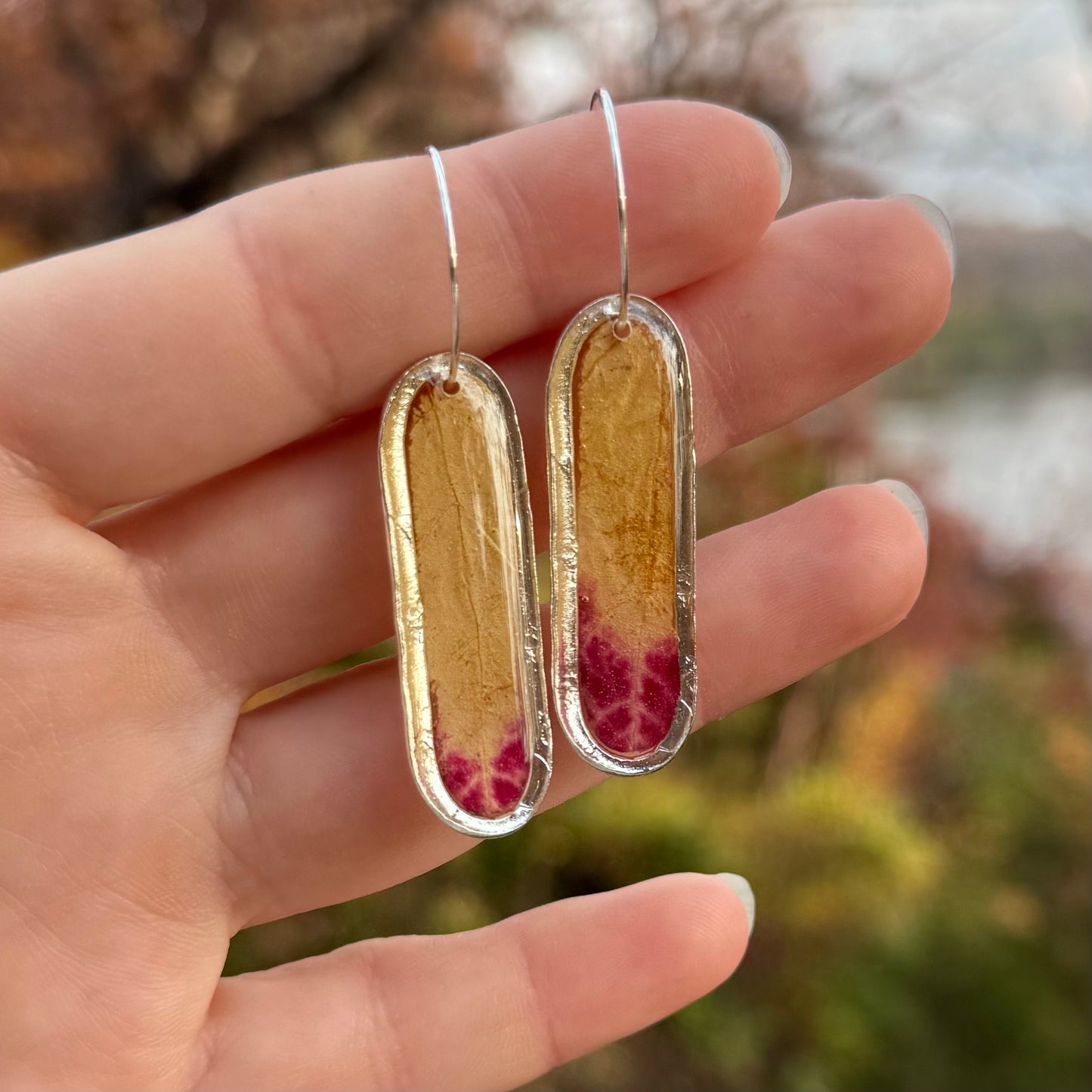 Fall Leaf Earrings