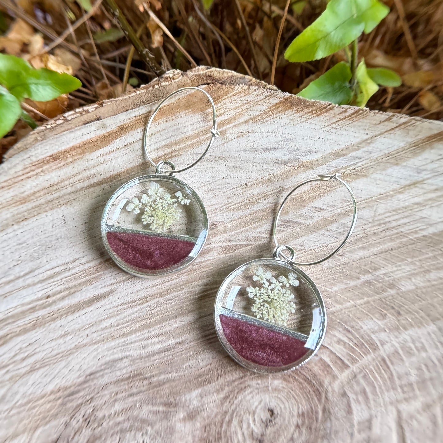 Queen Anne's Lace Earrings