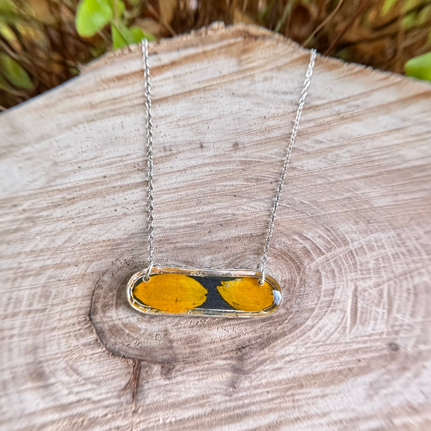 Black Eyed Susan Necklace