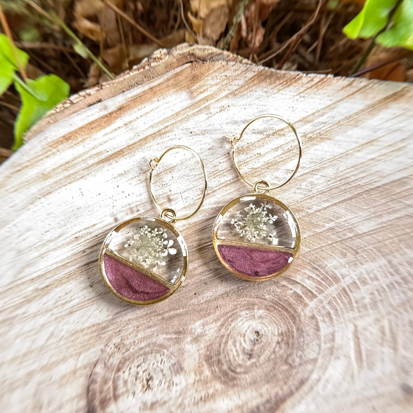 Queen Anne's Lace Earrings