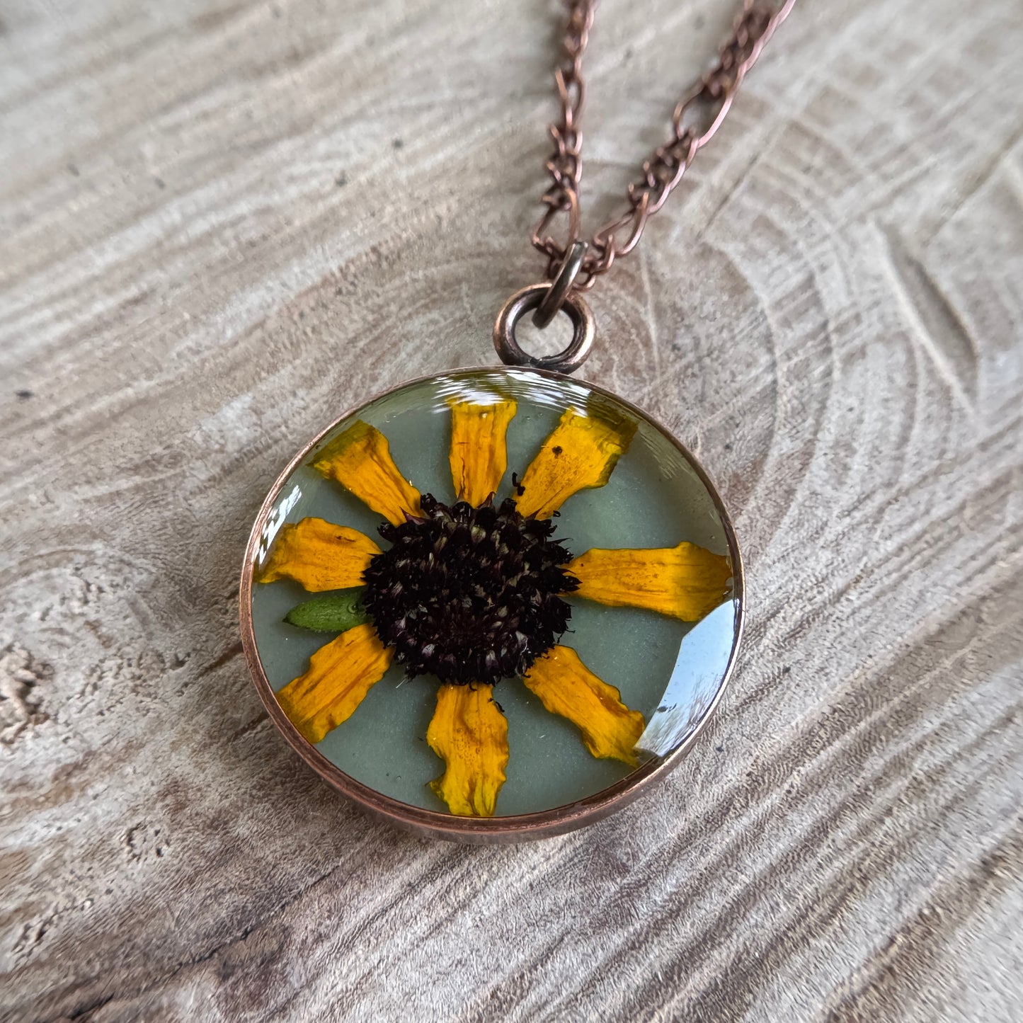 Black Eyed Susan Necklace