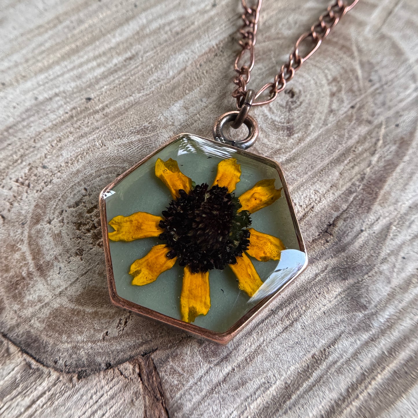 Black Eyed Susan Necklace