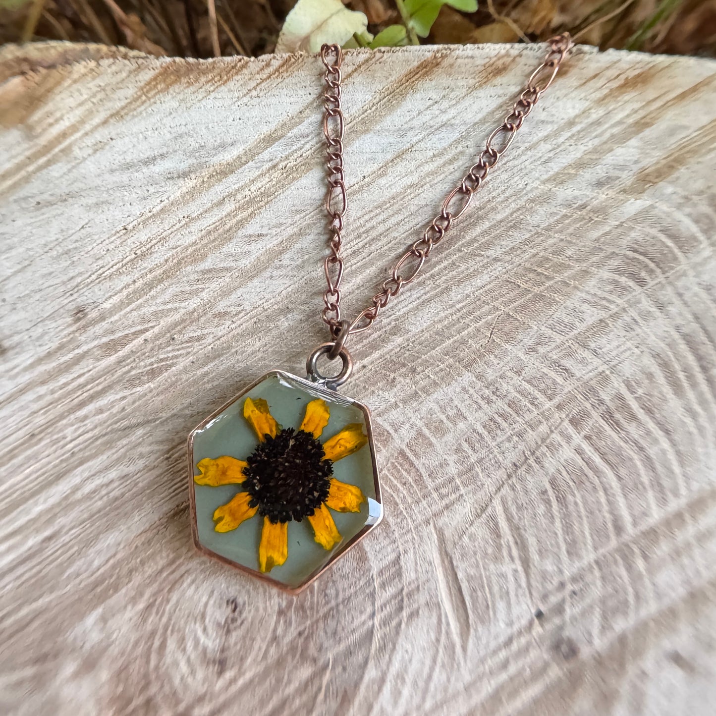 Black Eyed Susan Necklace
