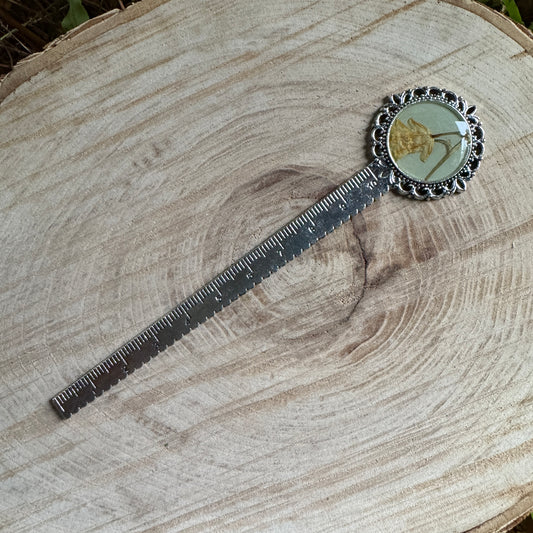 Lily of the Valley Bookmark | Resin & Floral Page Marker