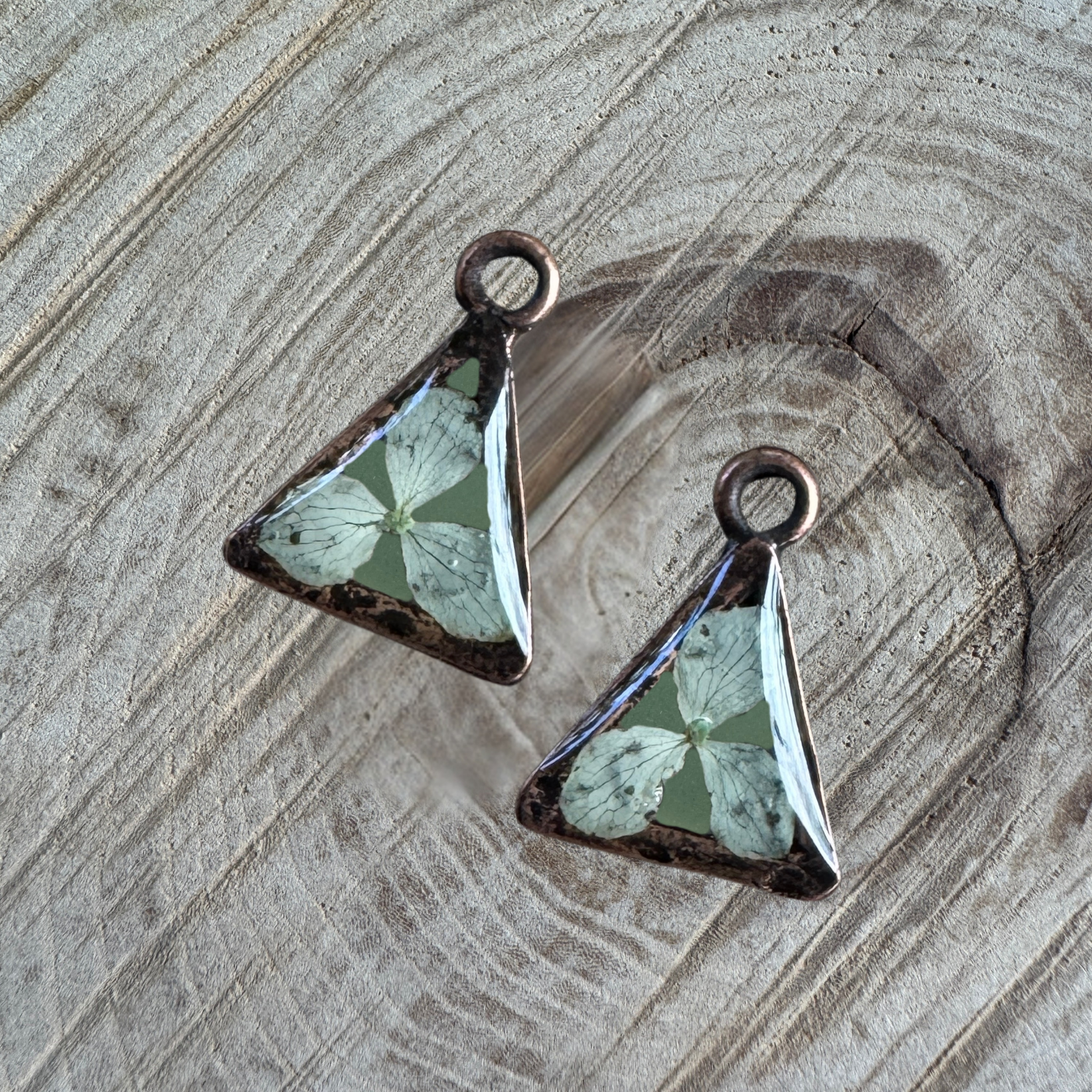 Hydrangea Earrings | Gold-Filled, Sterling Silver & Copper | Made to Order