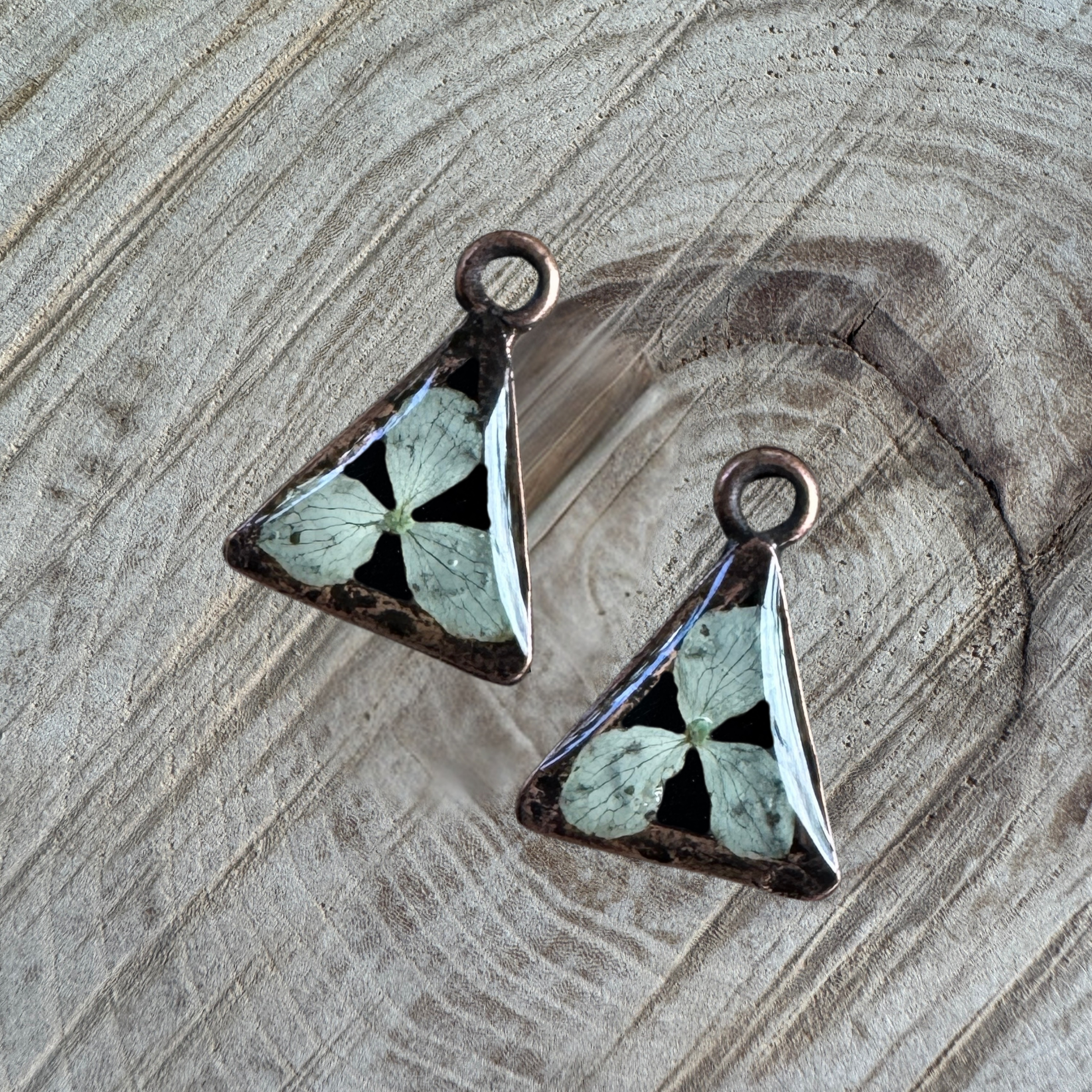 Hydrangea Earrings | Gold-Filled, Sterling Silver & Copper | Made to Order