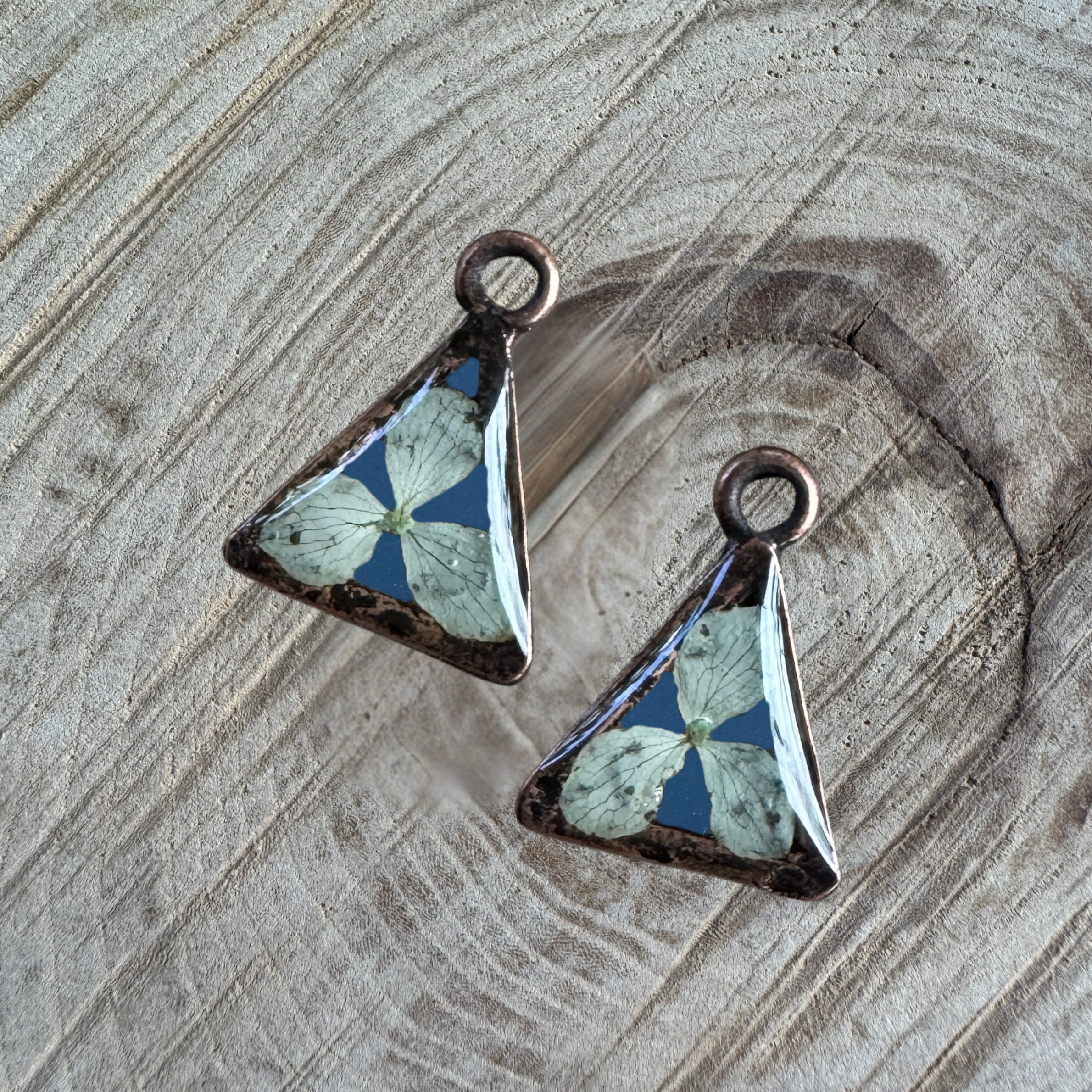 Hydrangea Earrings | Gold-Filled, Sterling Silver & Copper | Made to Order