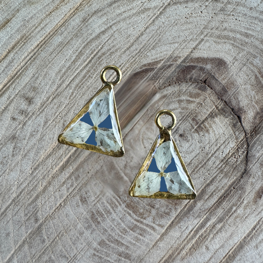 Hydrangea Earrings | Gold-Filled, Sterling Silver & Copper | Made to Order