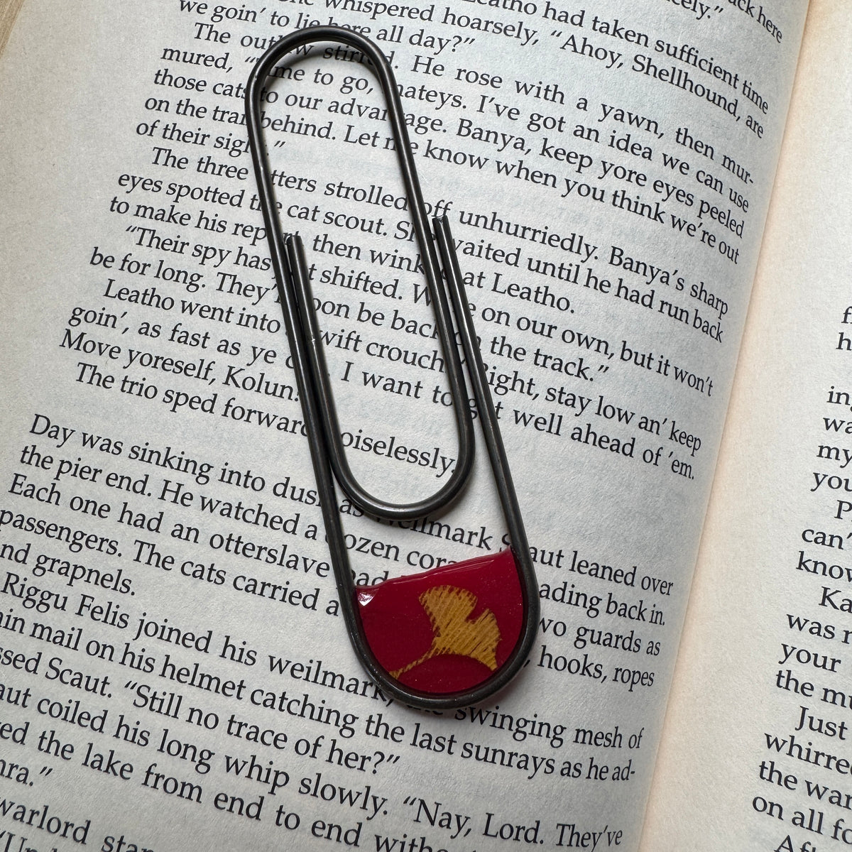 Ginkgo Leaf Paper Clip Bookmark | Nature-Inspired Metal Page Holder | Ready to Ship