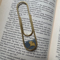 Ginkgo Leaf Paper Clip Bookmark | Nature-Inspired Metal Page Holder | Ready to Ship