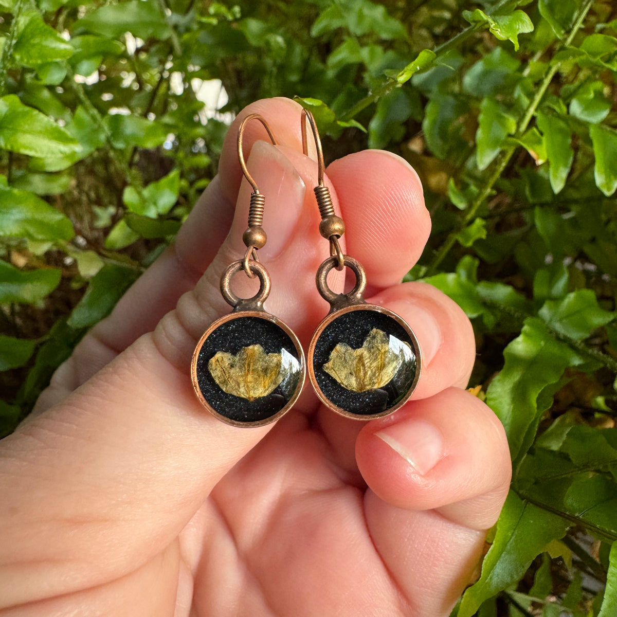 Lily of the Valley Earrings | Real Pressed Flower Resin Jewelry