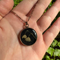 Lily of the Valley Necklace | Real Flower Resin Pendant