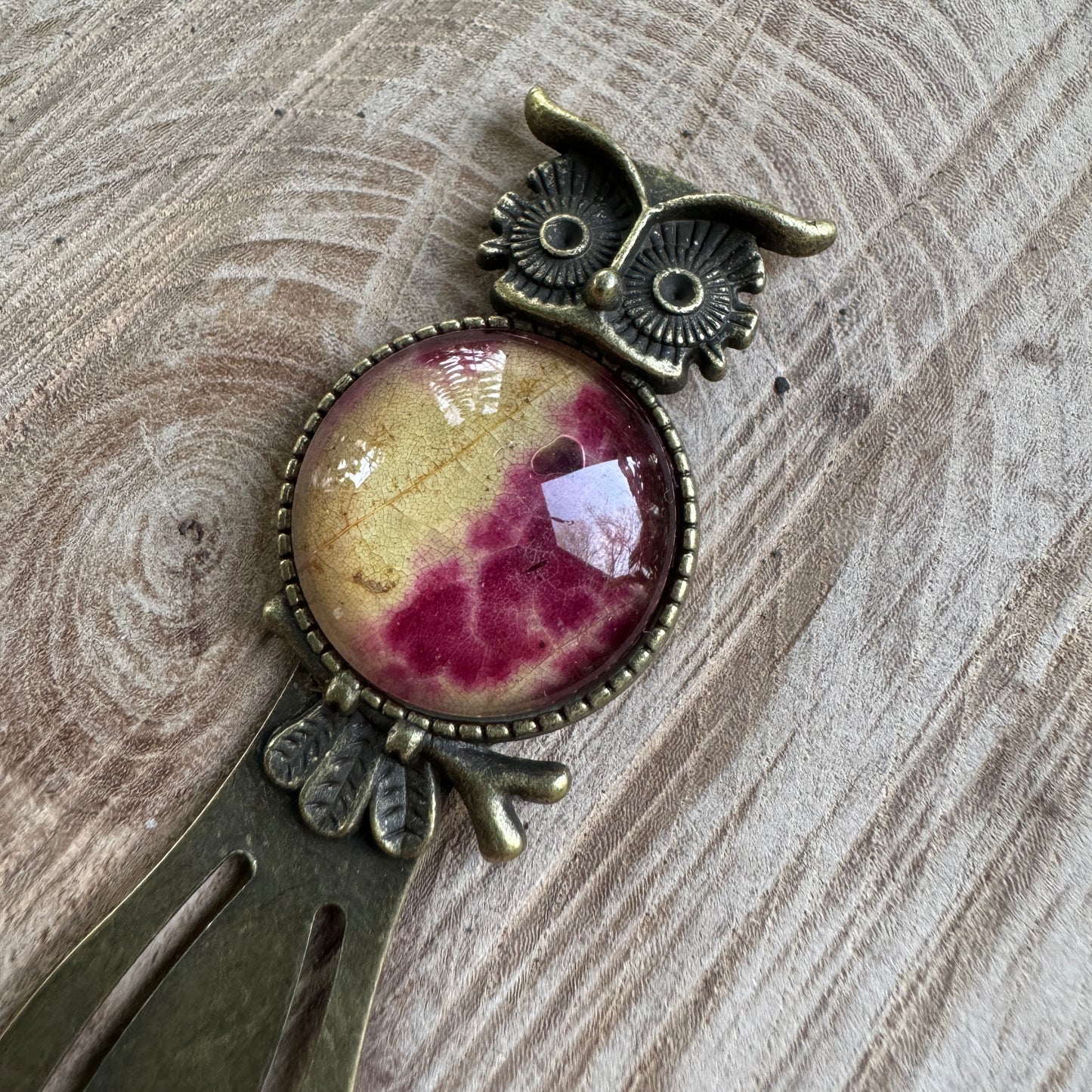Fall Leaf Bookmark