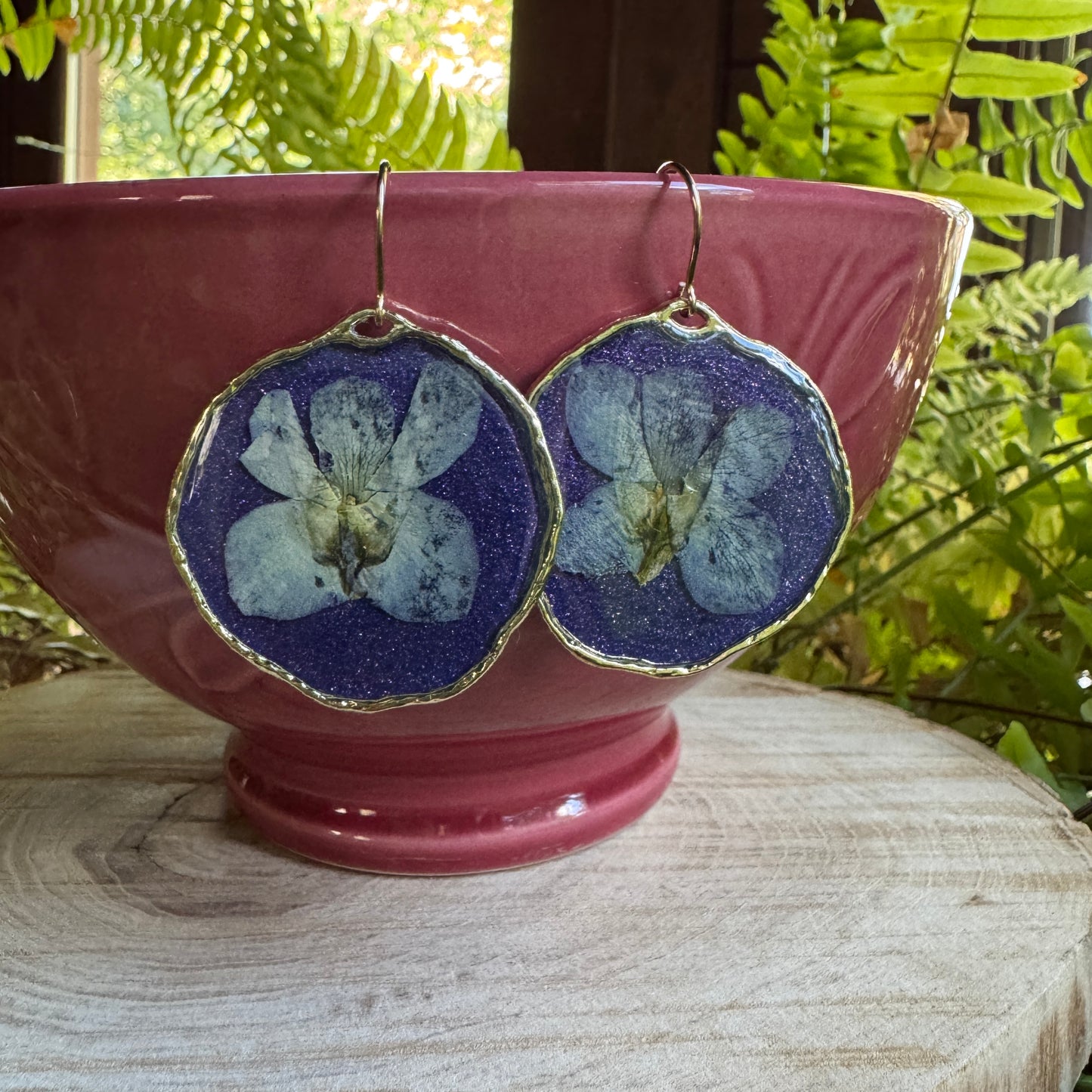 Violet Earrings