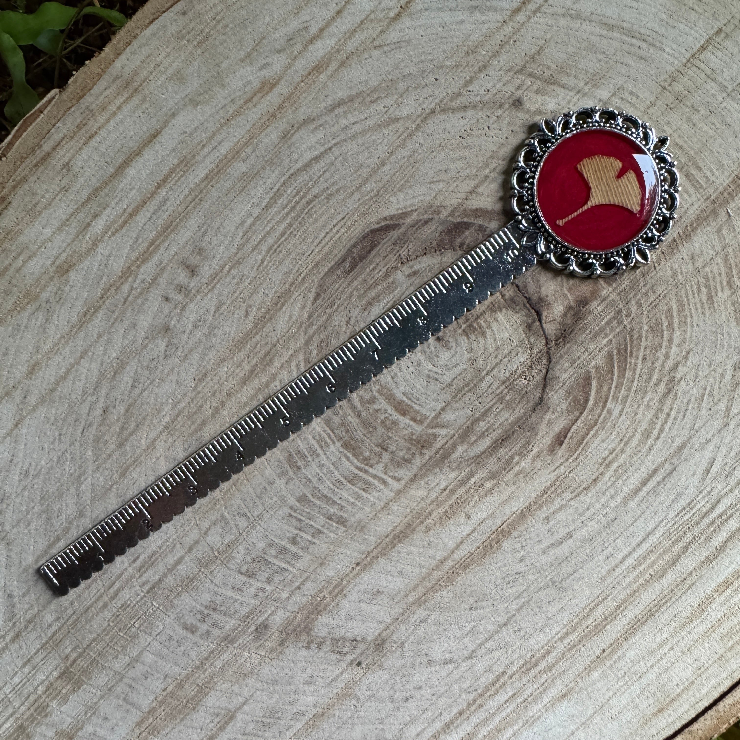 Ginkgo Leaf Bookmark | Nature-Inspired Metal Page Holder