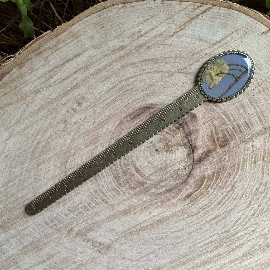 Lily of the Valley Bookmark | Resin & Floral Page Marker