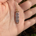 Forget-Me-Not Necklace – Real Pressed Flower Resin Necklace | Made to Order