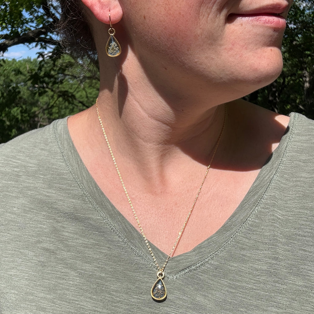 Old Capitol Collection | Queen Anne’s Lace Earrings & Necklace Sets