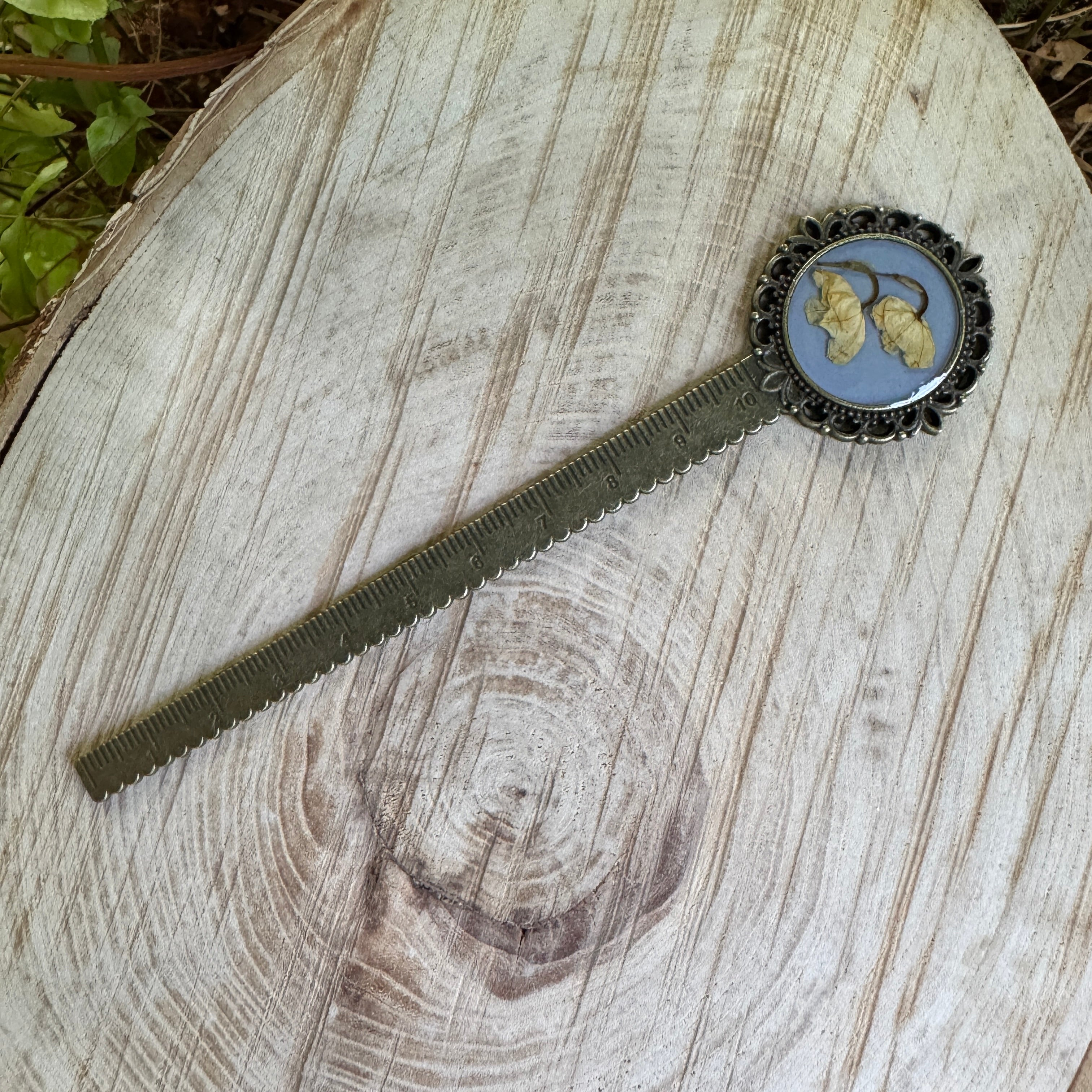 Lily of the Valley Bookmark | Resin & Floral Page Marker | Ready to Ship