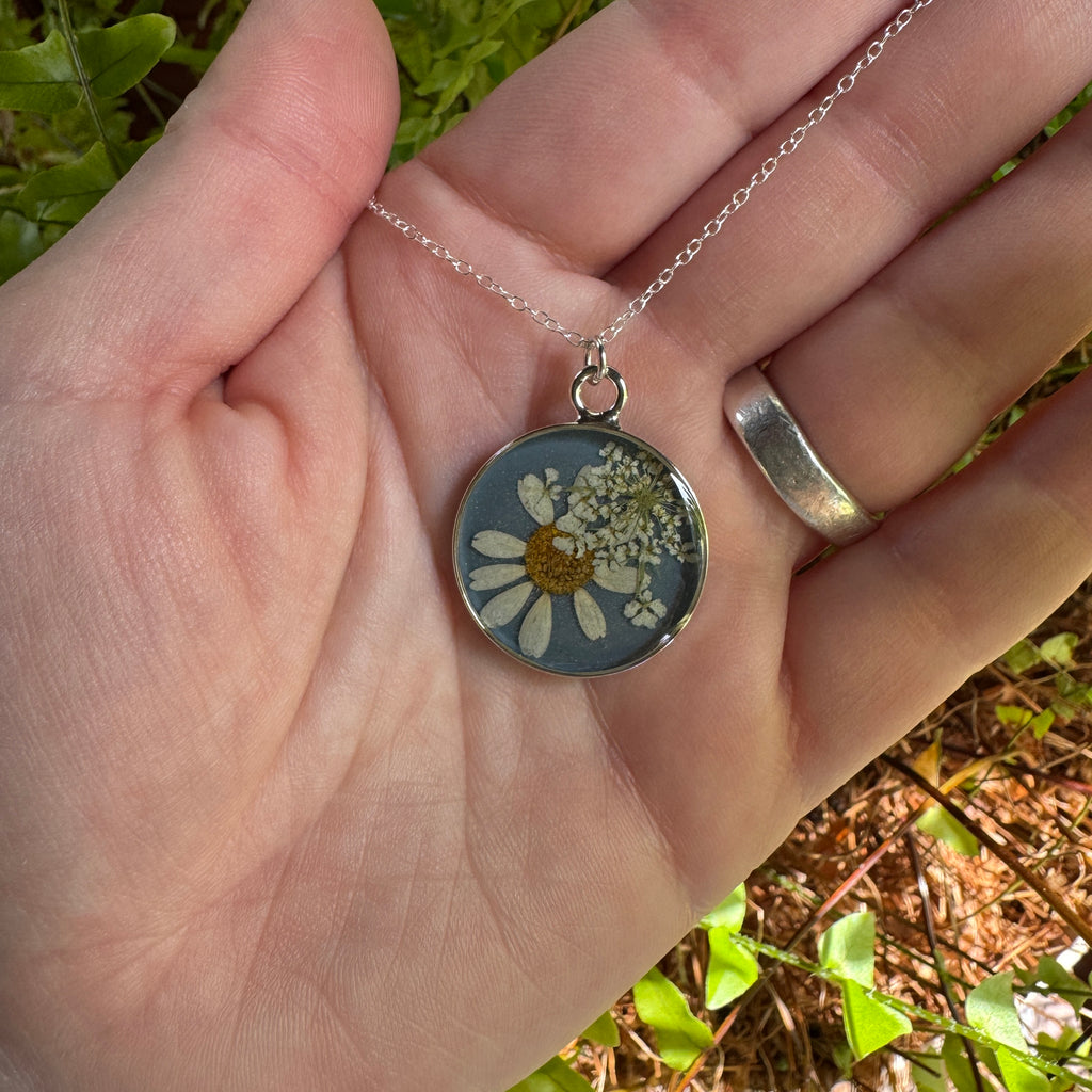 Blue Skies & Wildflowers Necklace | Arts Ramble Collection