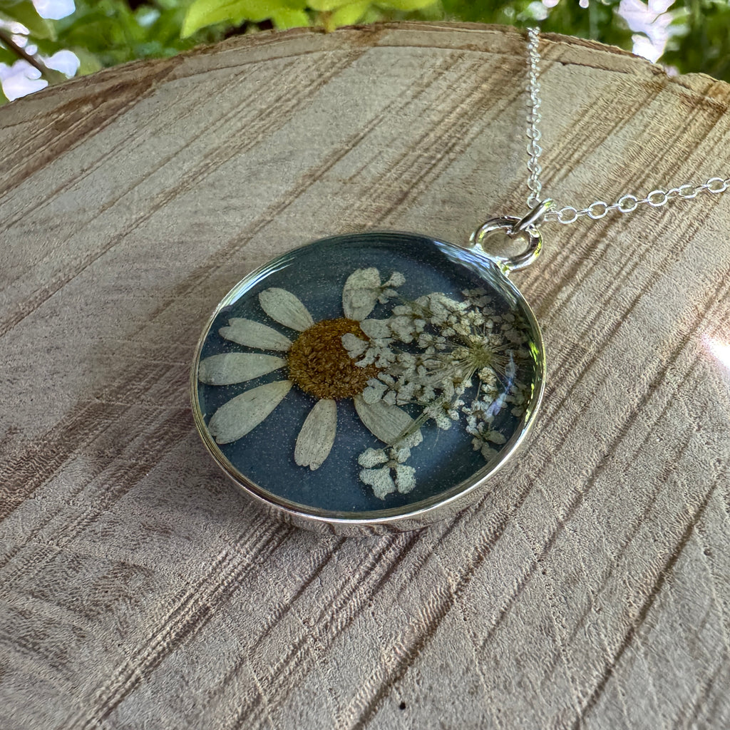 Blue Skies & Wildflowers Necklace | Arts Ramble Collection