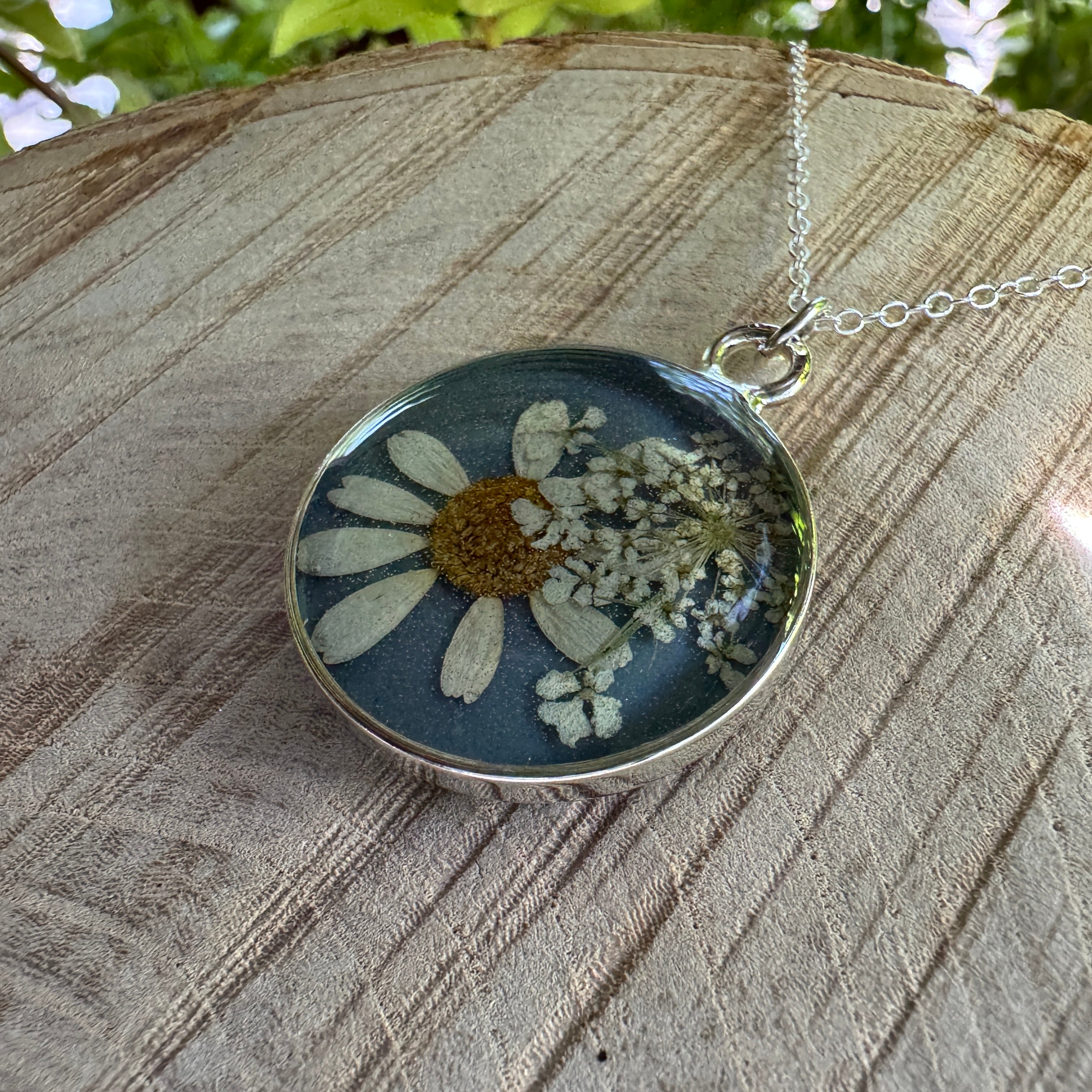 Blue Skies & Wildflowers Necklace | Arts Ramble Collection