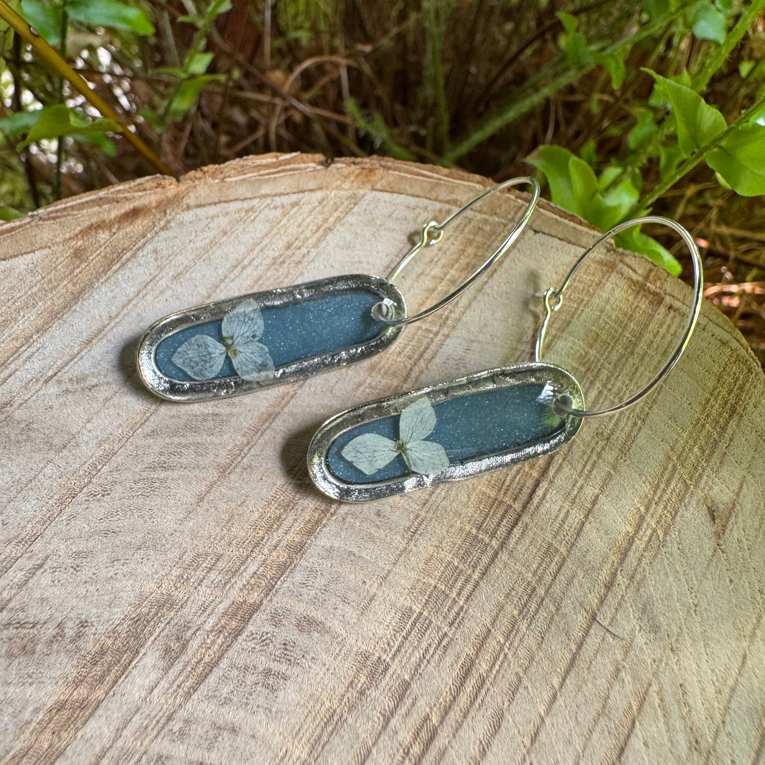 Hydrangea Earrings | Gold-Filled, Sterling Silver & Copper | Made to Order