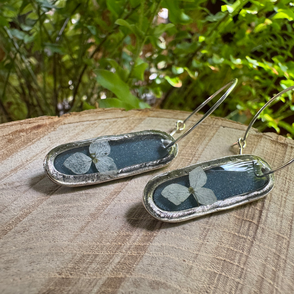 Hydrangea Earrings | Gold-Filled, Sterling Silver & Copper | Made to Order