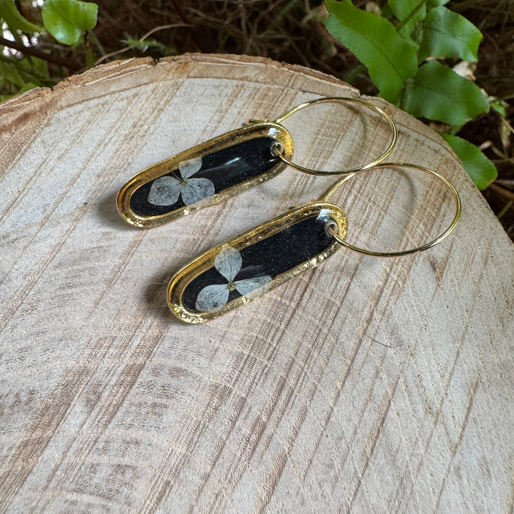 Hydrangea Earrings | Gold-Filled, Sterling Silver & Copper | Made to Order