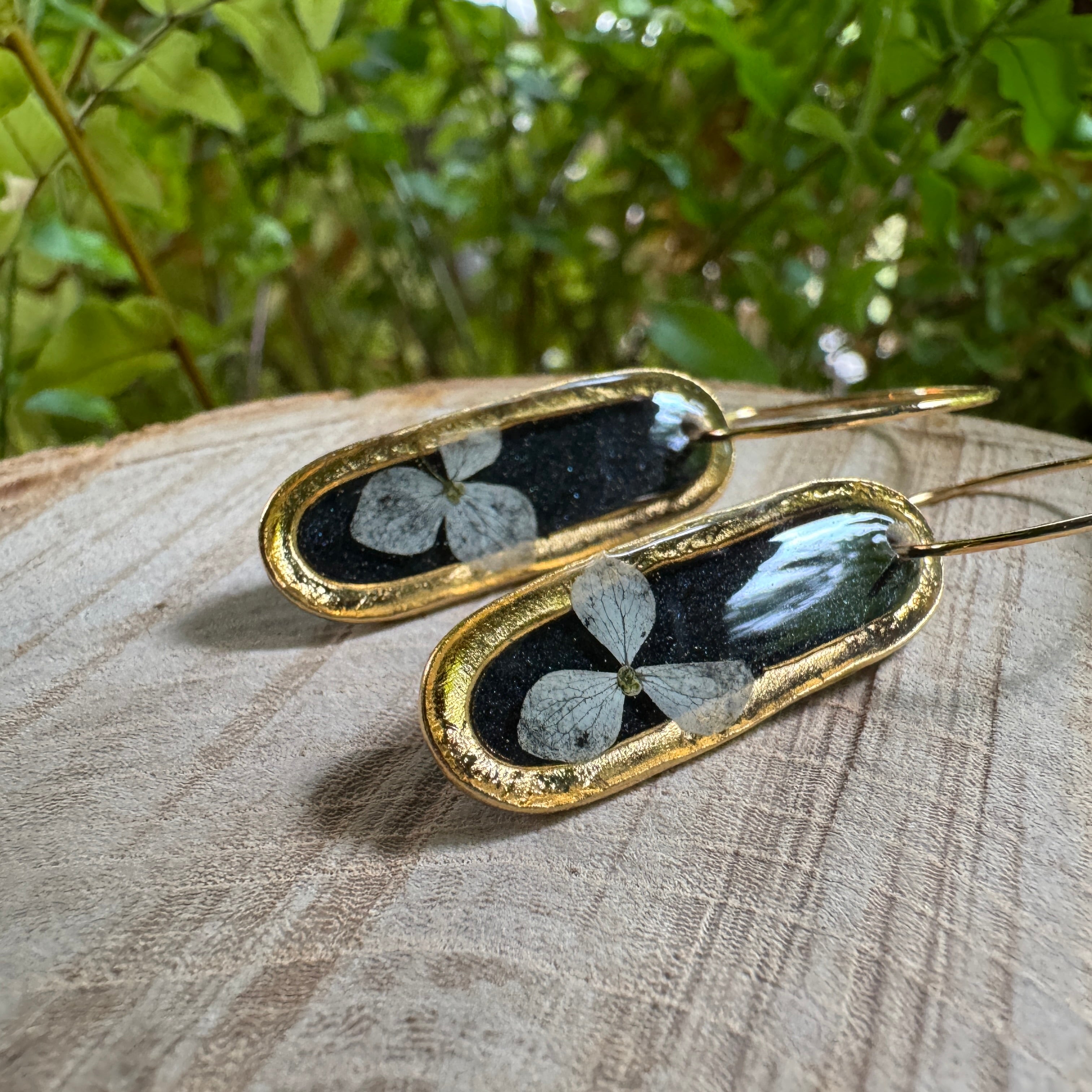 Hydrangea Earrings | Gold-Filled, Sterling Silver & Copper | Made to Order