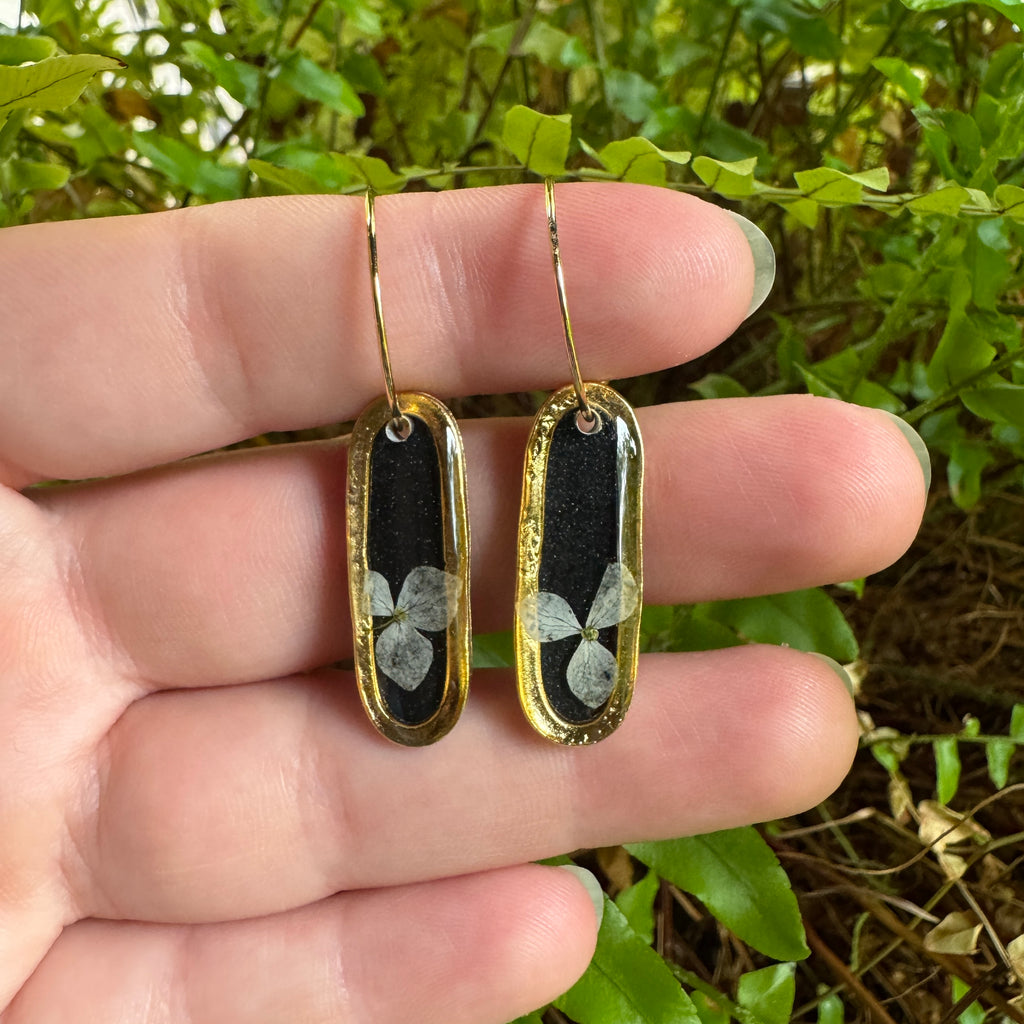 Hydrangea Earrings | Gold-Filled, Sterling Silver & Copper | Made to Order