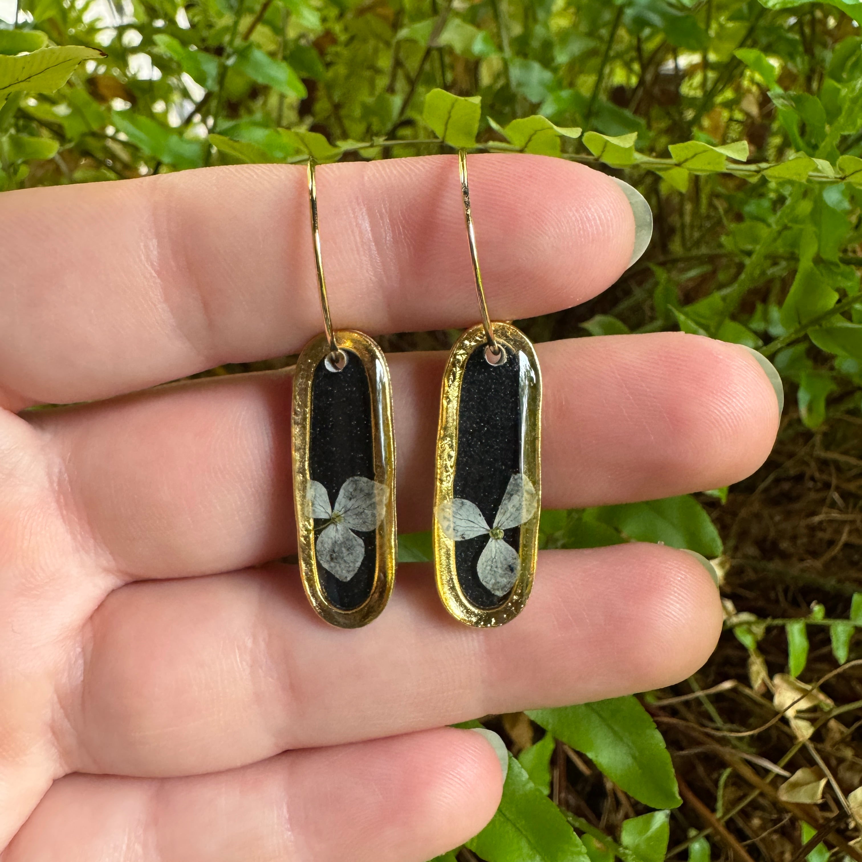 Hydrangea Earrings | Gold-Filled, Sterling Silver & Copper | Made to Order