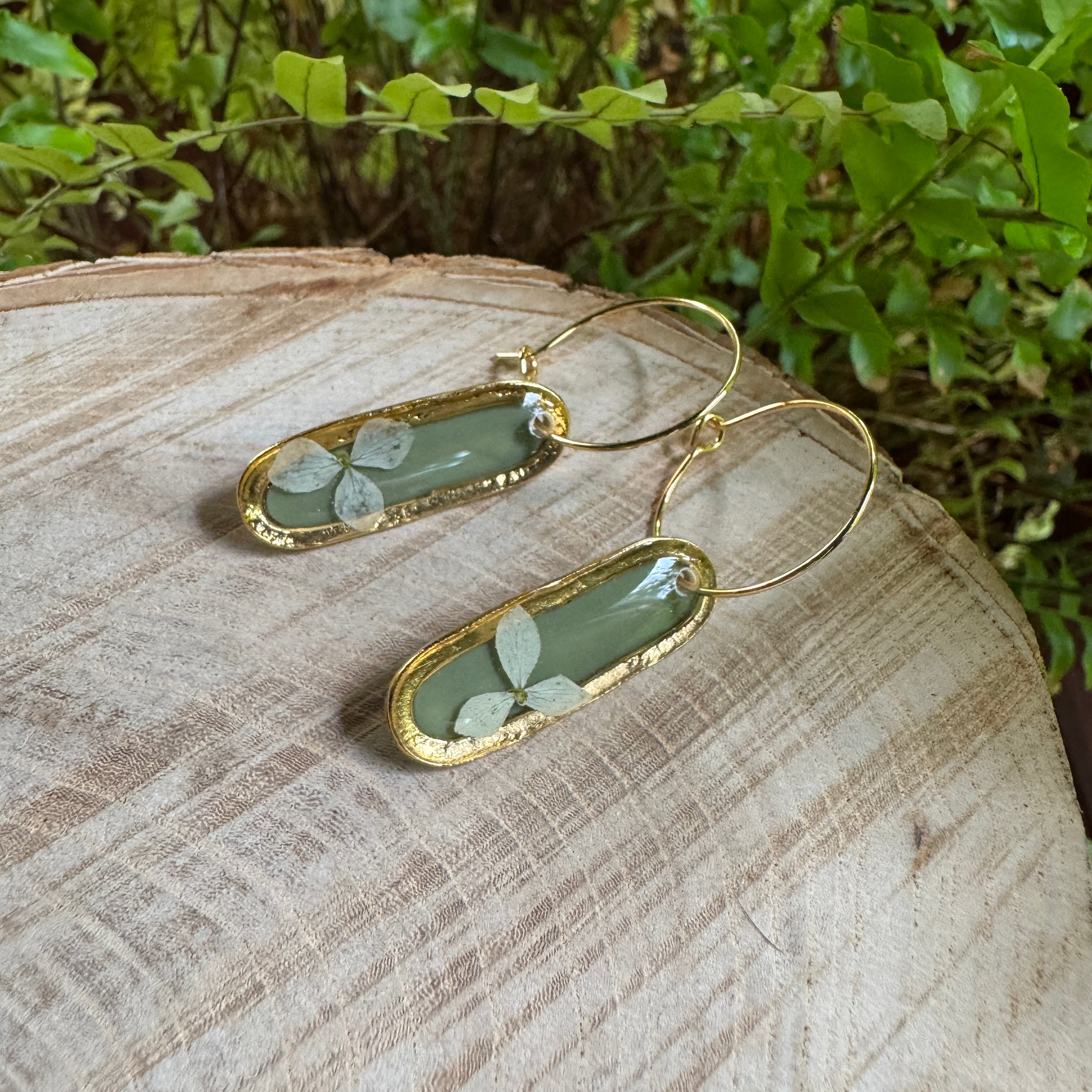 Hydrangea Earrings | Gold-Filled, Sterling Silver & Copper | Made to Order