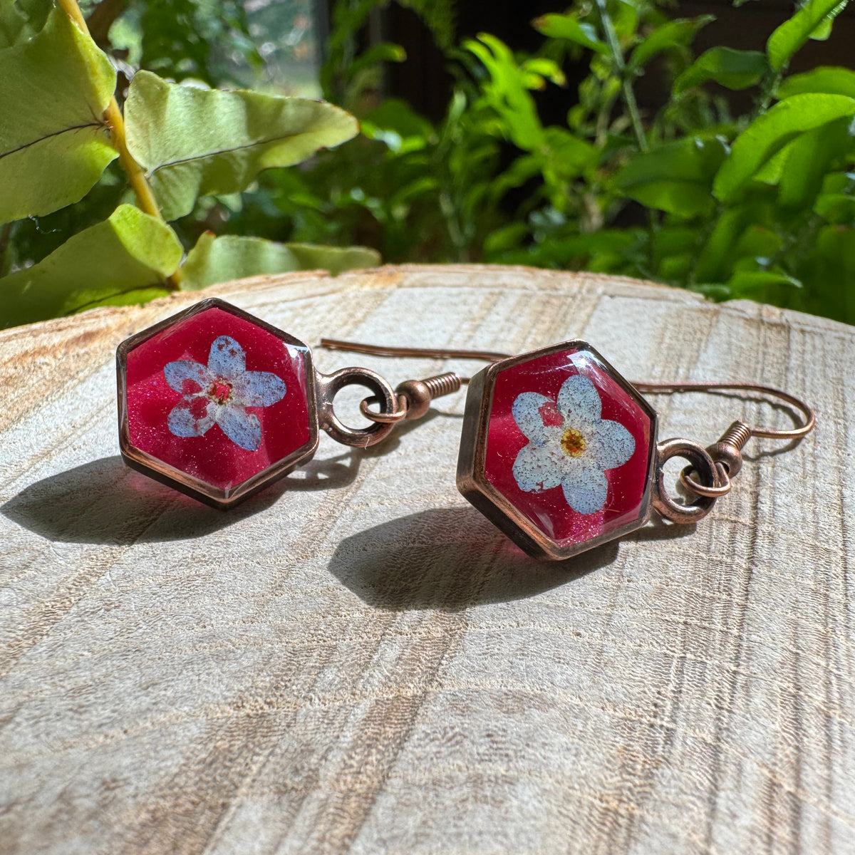 Forget-Me-Not Earrings | Forest Wandering Jewelry | Ready to Ship