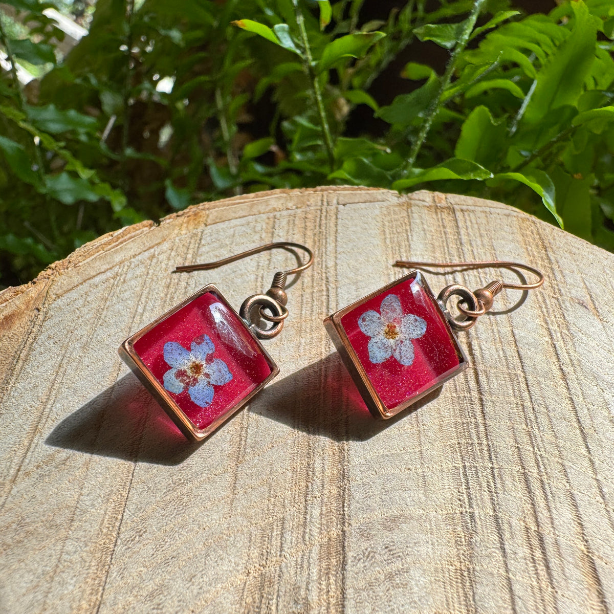 Forget-Me-Not Earrings | Forest Wandering Jewelry | Ready to Ship