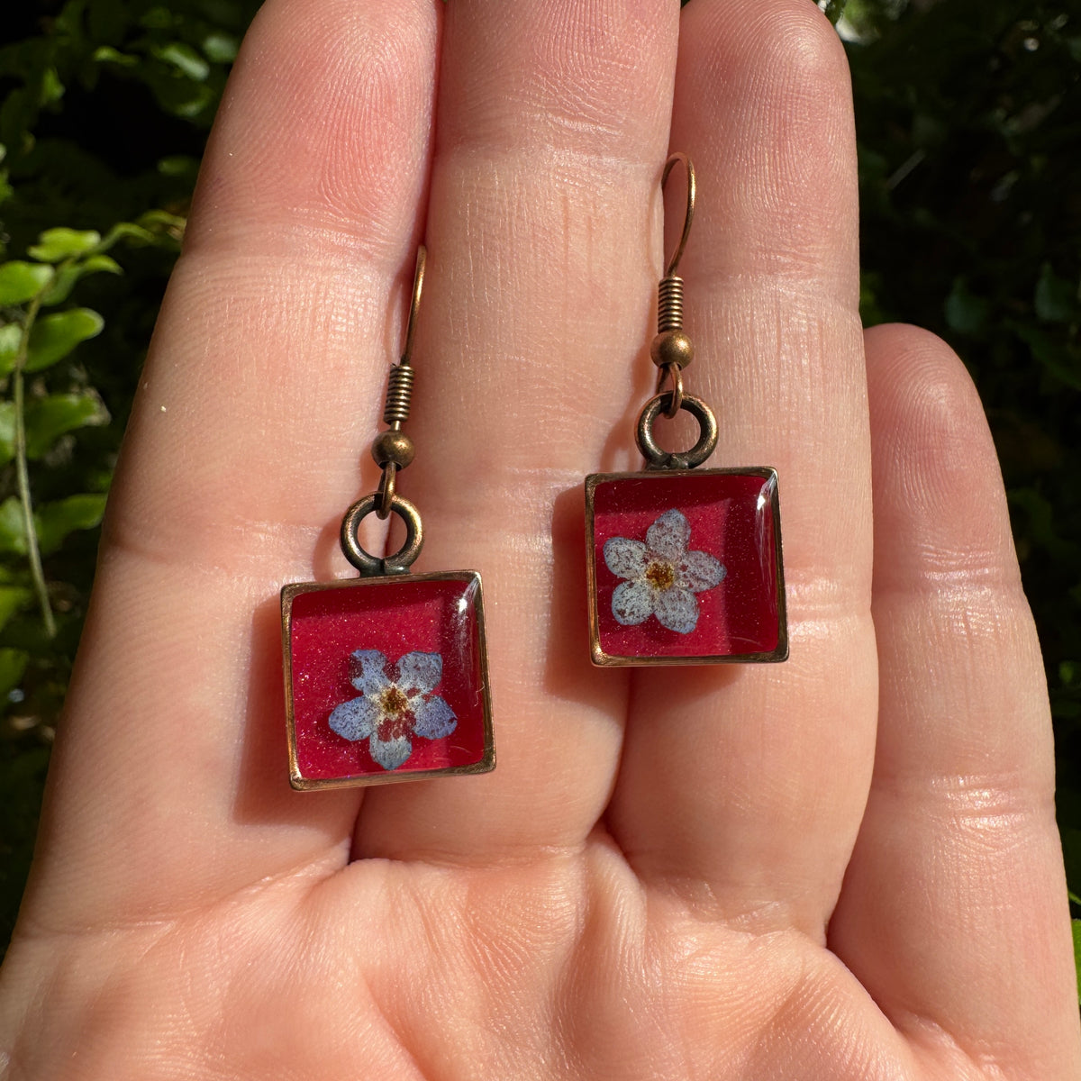 Forget-Me-Not Earrings | Forest Wandering Jewelry | Ready to Ship