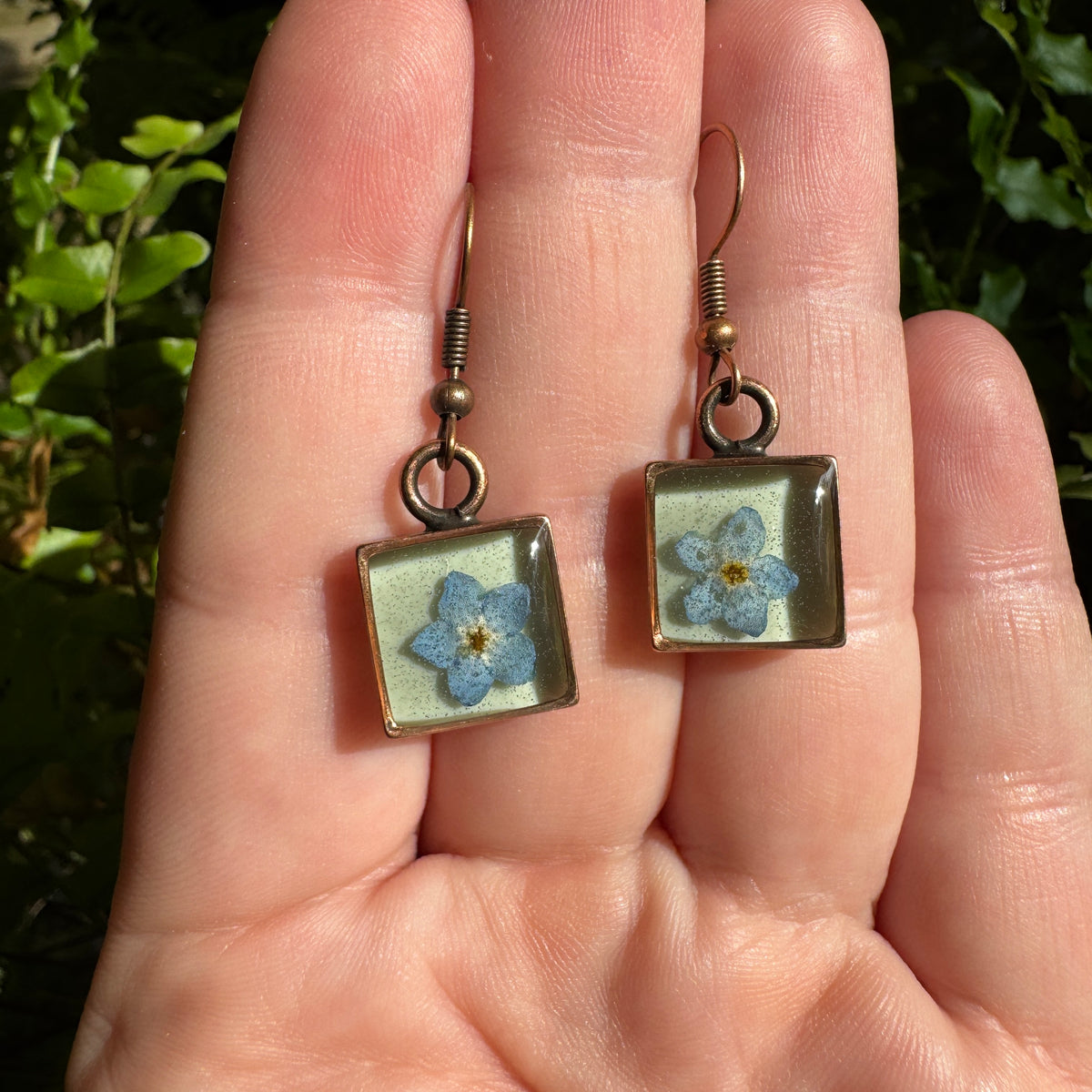 Forget-Me-Not Earrings | Forest Wandering Jewelry | Ready to Ship