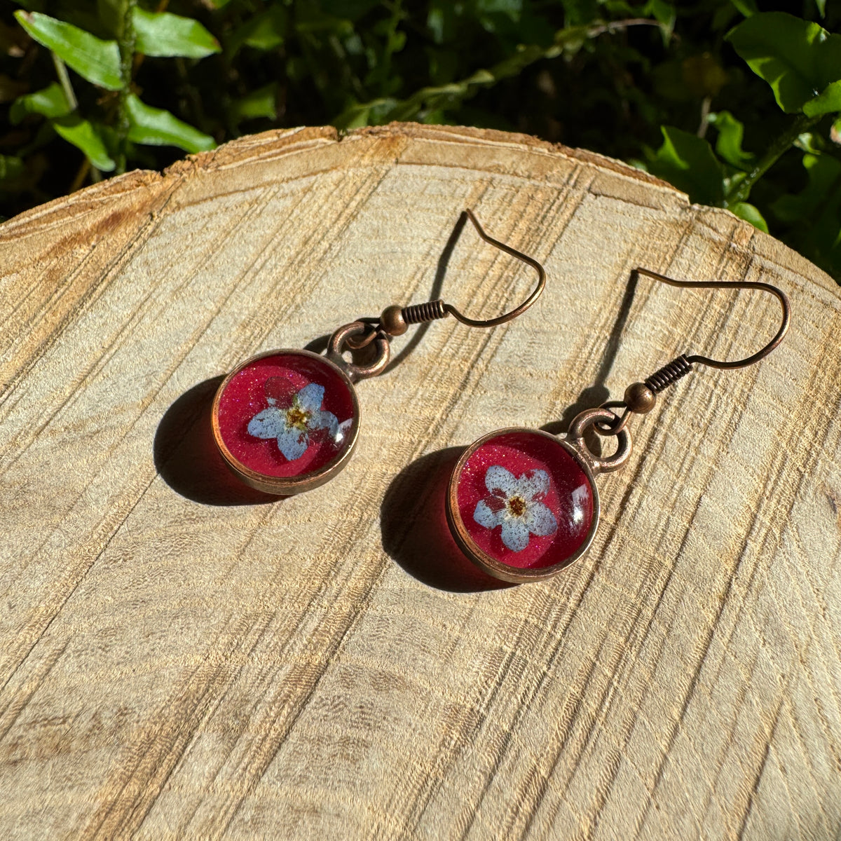 Forget-Me-Not Earrings | Forest Wandering Jewelry | Ready to Ship