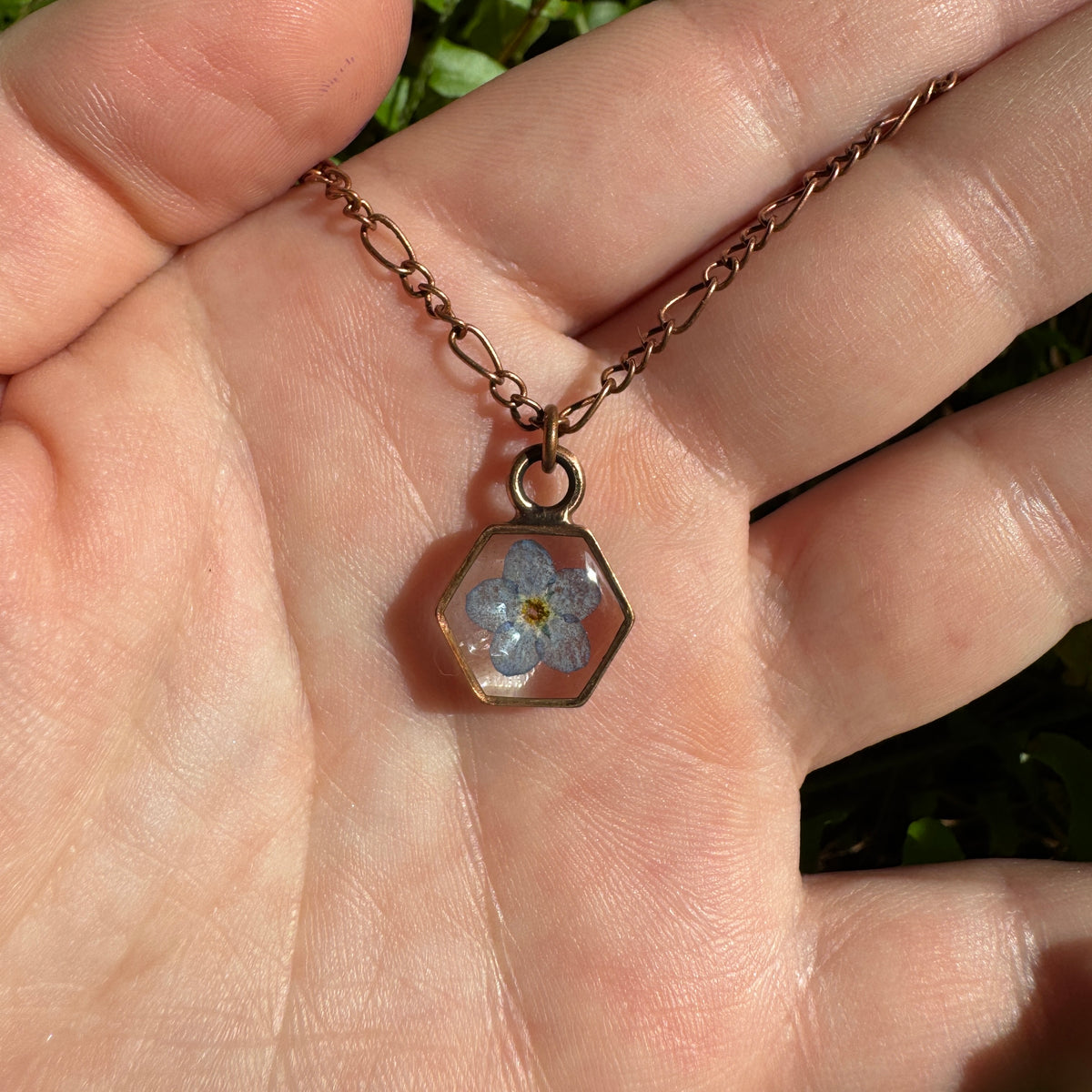 Forget-Me-Not Necklace | Forest Wandering Jewelry | Ready to Ship