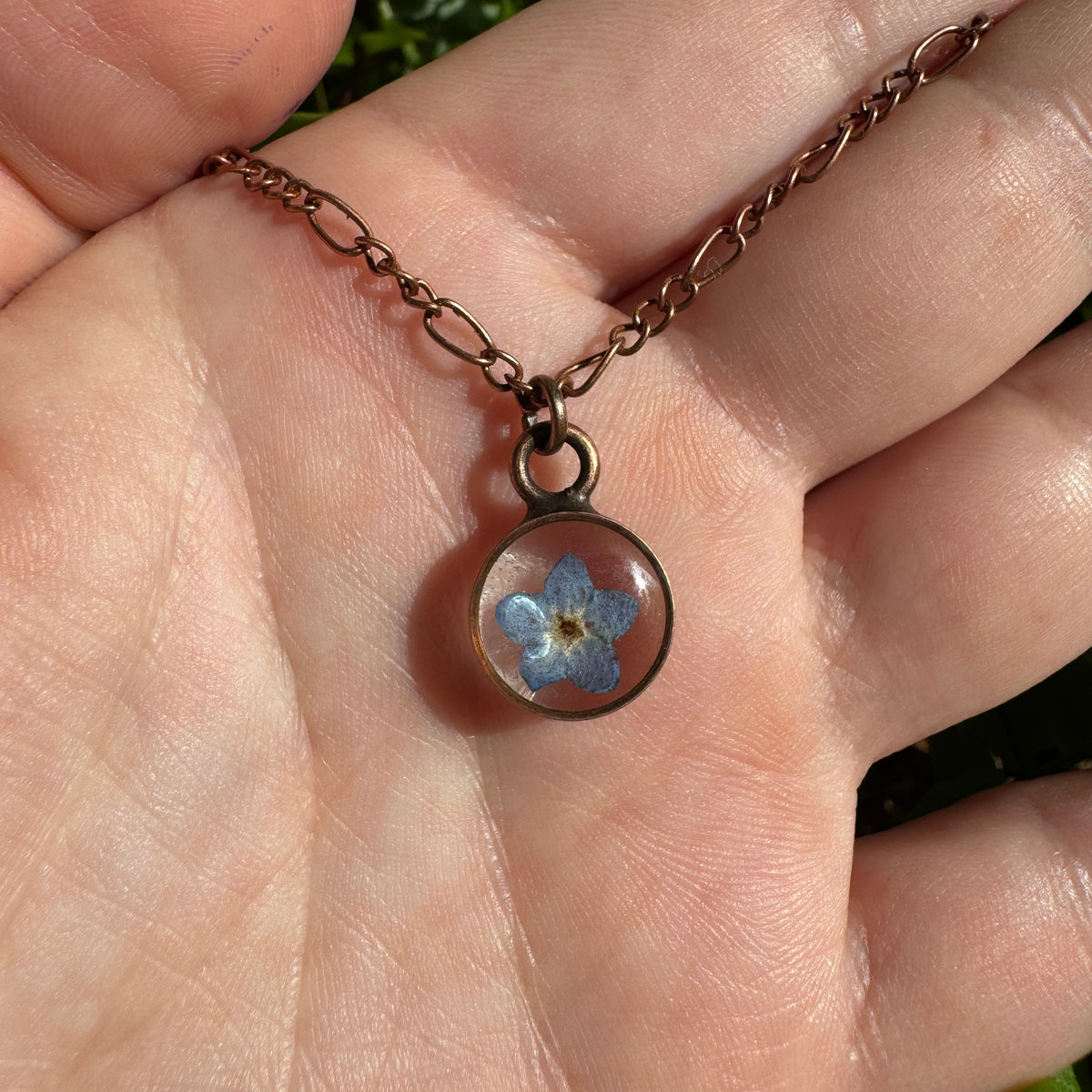 Forget-Me-Not Necklace | Forest Wandering Jewelry | Ready to Ship