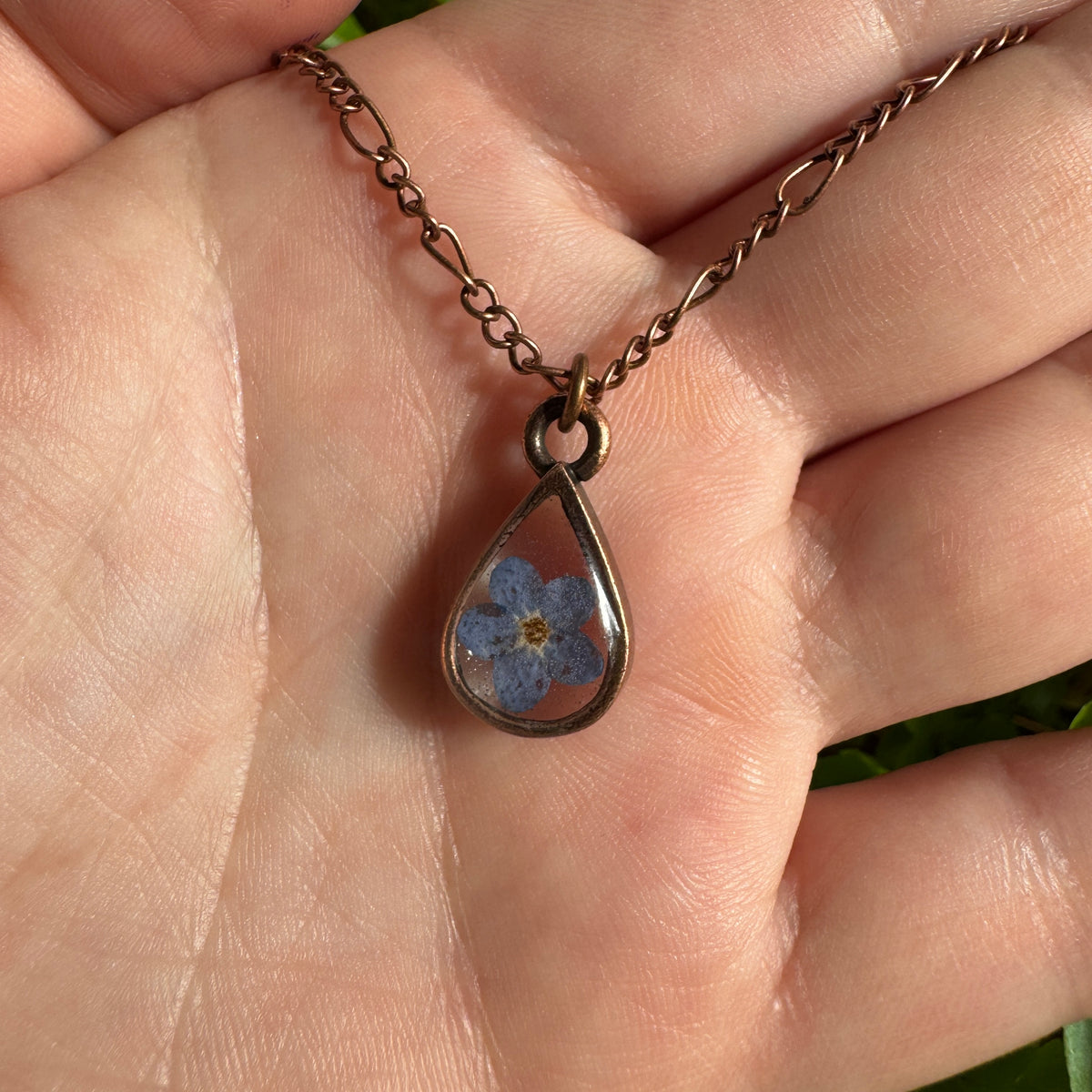 Forget-Me-Not Necklace | Forest Wandering Jewelry | Ready to Ship