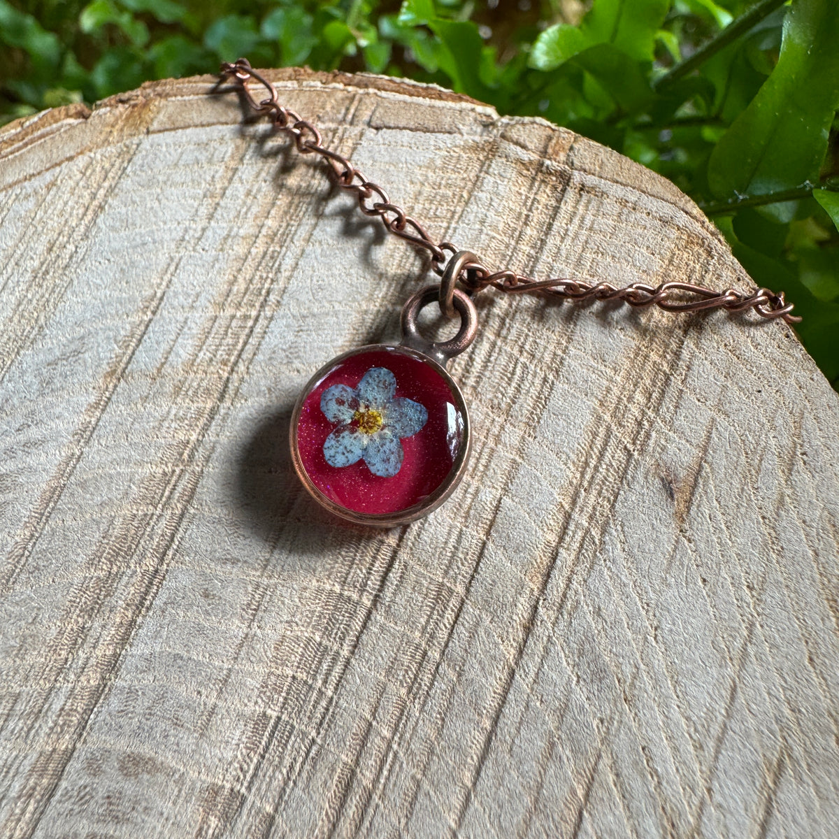 Forget-Me-Not Necklace | Forest Wandering Jewelry | Ready to Ship