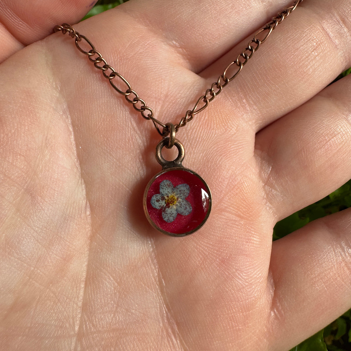 Forget-Me-Not Necklace | Forest Wandering Jewelry | Ready to Ship