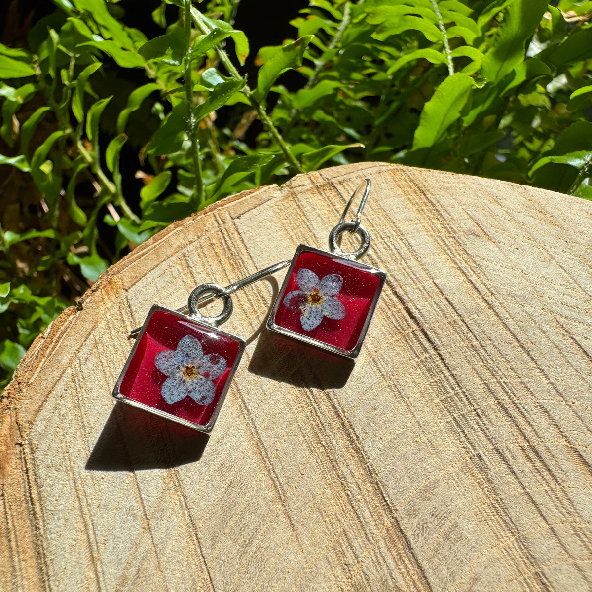 Forget-Me-Not Earrings | Forest Wandering Jewelry | Ready to Ship