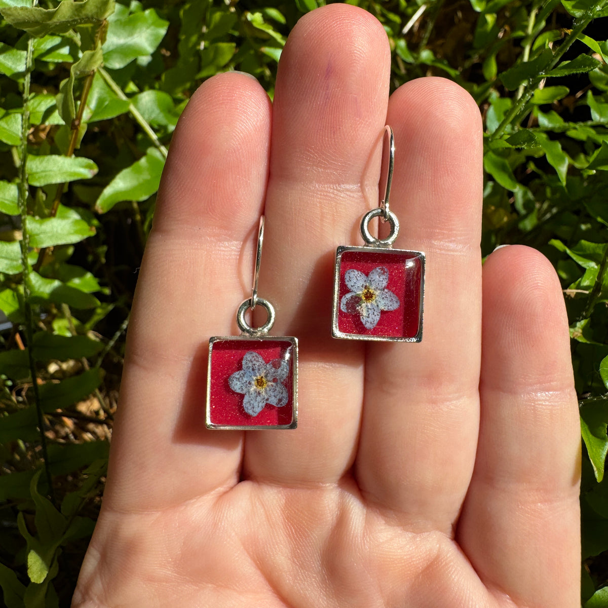 Forget-Me-Not Earrings | Forest Wandering Jewelry | Ready to Ship