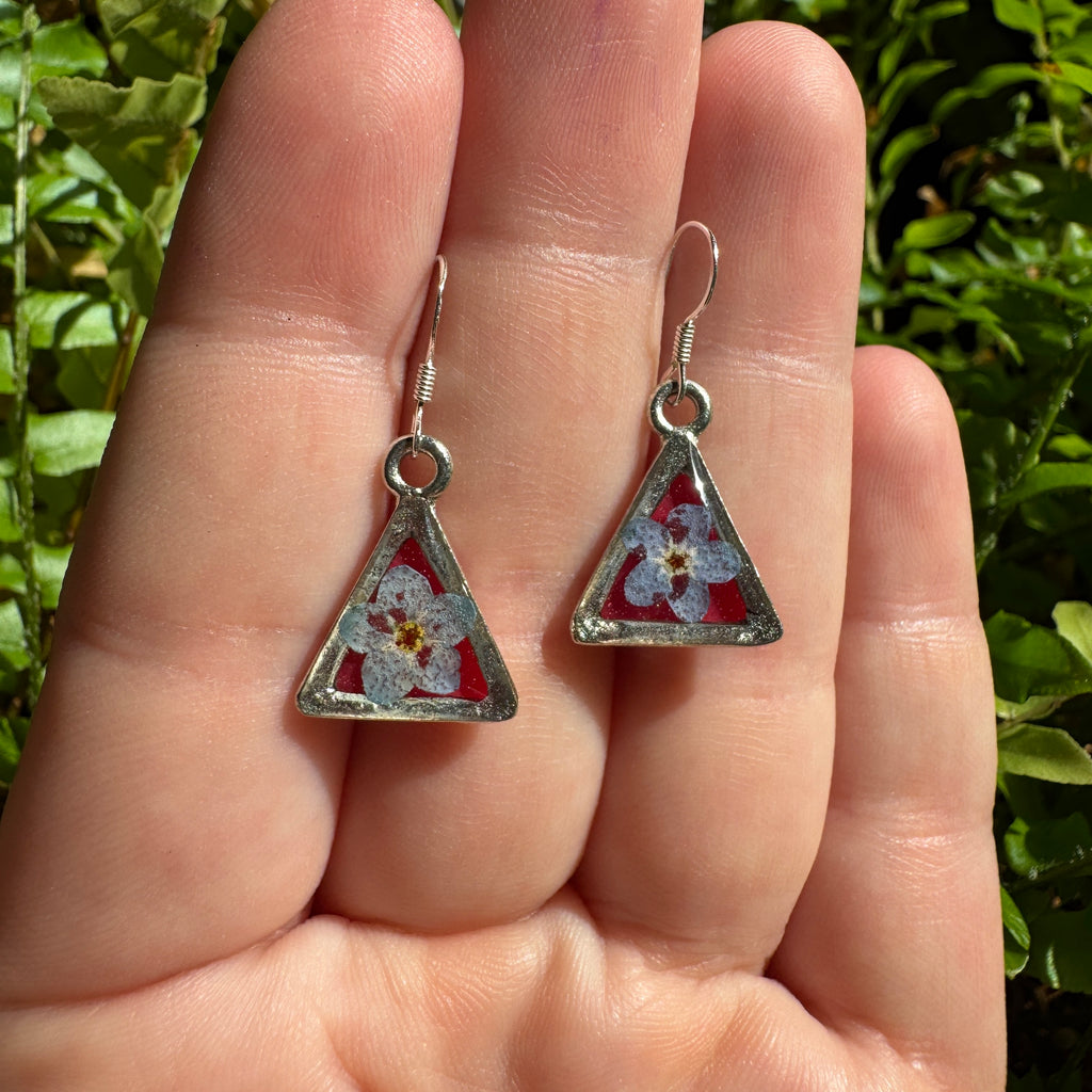 Forget-Me-Not Earrings | Forest Wandering Jewelry | Ready to Ship