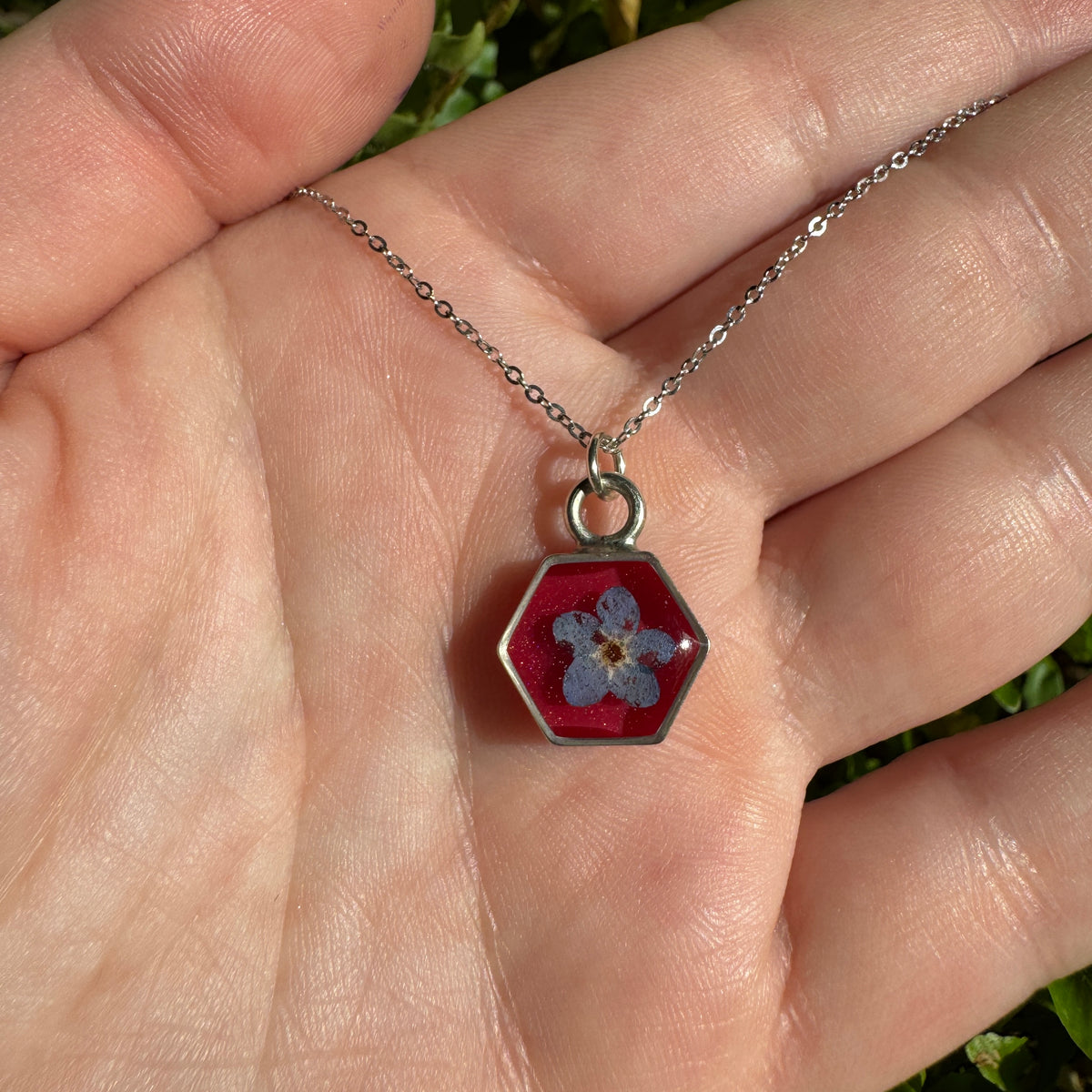 Forget-Me-Not Necklace | Forest Wandering Jewelry | Ready to Ship