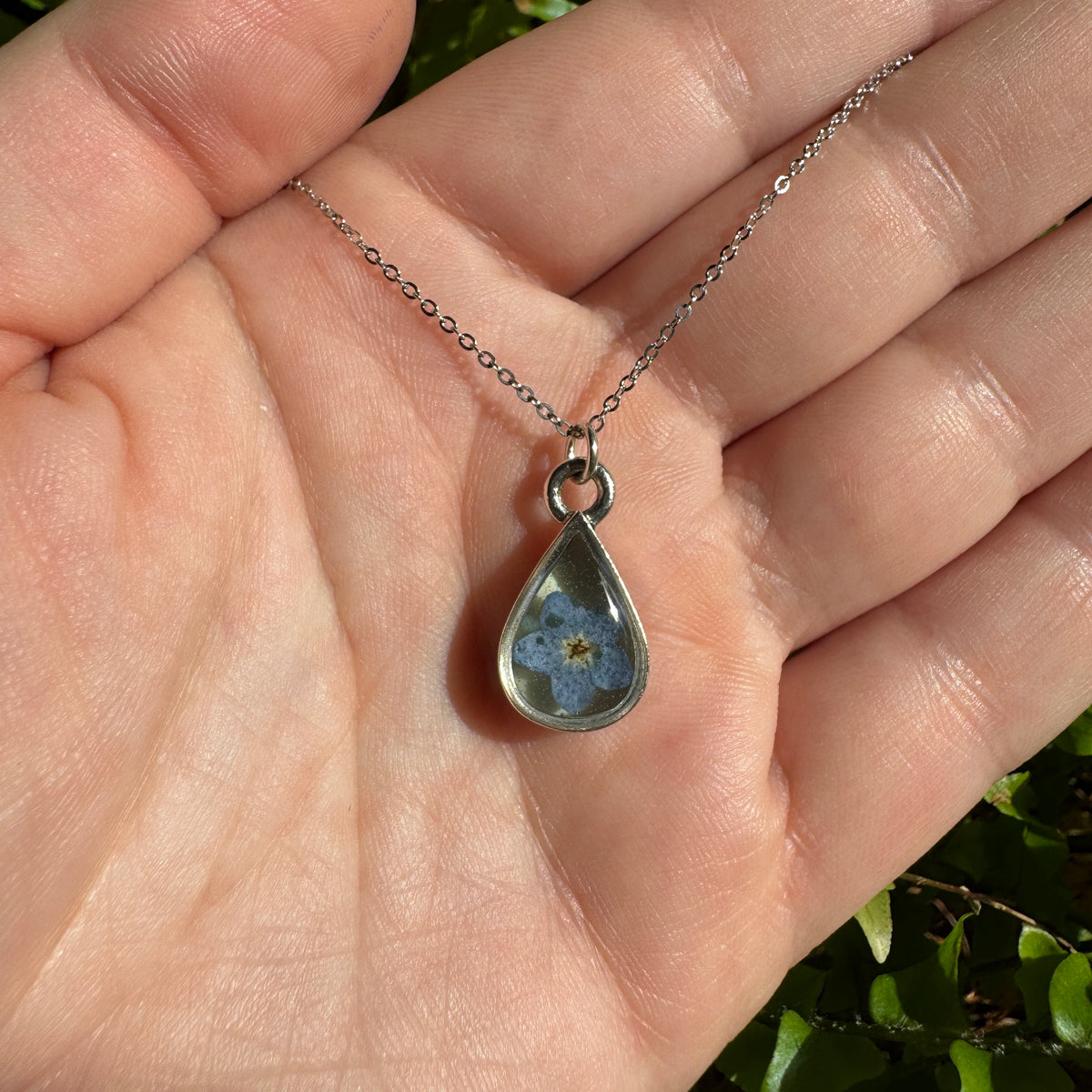 Forget-Me-Not Necklace | Forest Wandering Jewelry | Ready to Ship