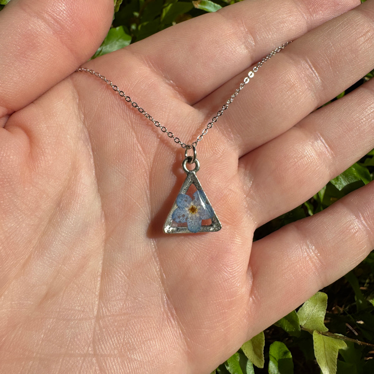 Forget-Me-Not Necklace | Forest Wandering Jewelry | Ready to Ship