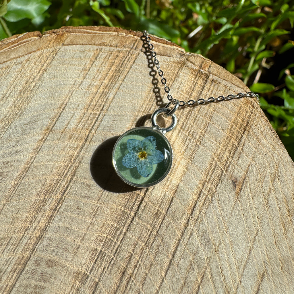 Forget-Me-Not Necklace | Forest Wandering Jewelry | Ready to Ship